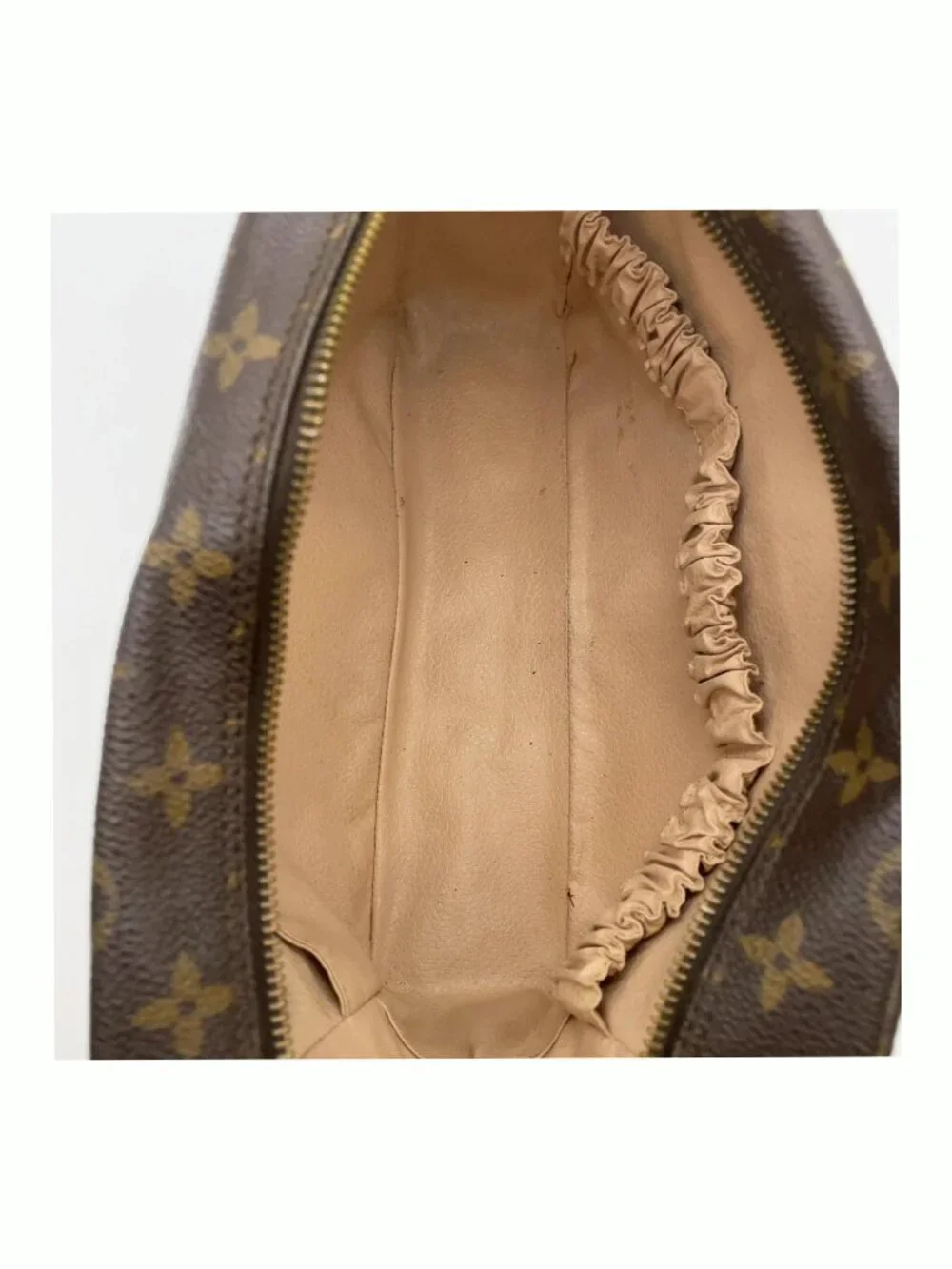 Authentic Louis Vuitton Trousse Toilette 28 and Poche 26 Canvas Cosmetic Pouch